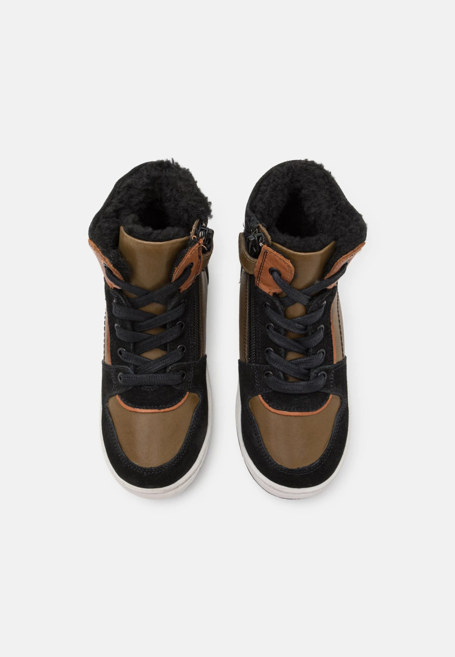 Friboo Leather - Sneakers Hoog - Multi-Coloured - Image 4