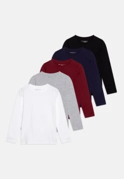 Friboo 5 Pack - Longsleeve - Multi-Coloured/Black/Dark Red