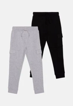 Friboo Unisex 2 Pack - Trainingsbroek - Grey/Black