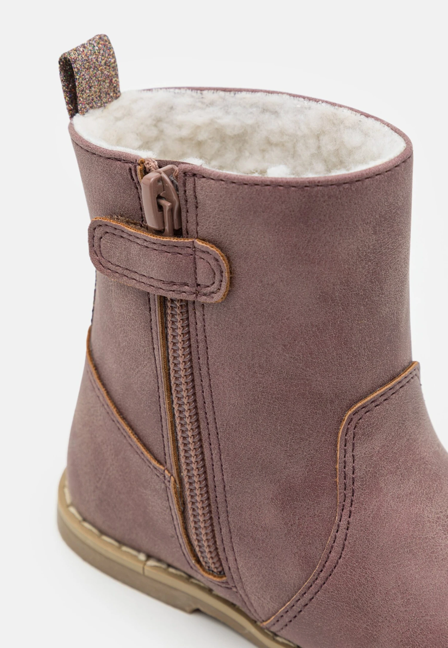 Friboo Korte Laarzen - Mauve - Image 6