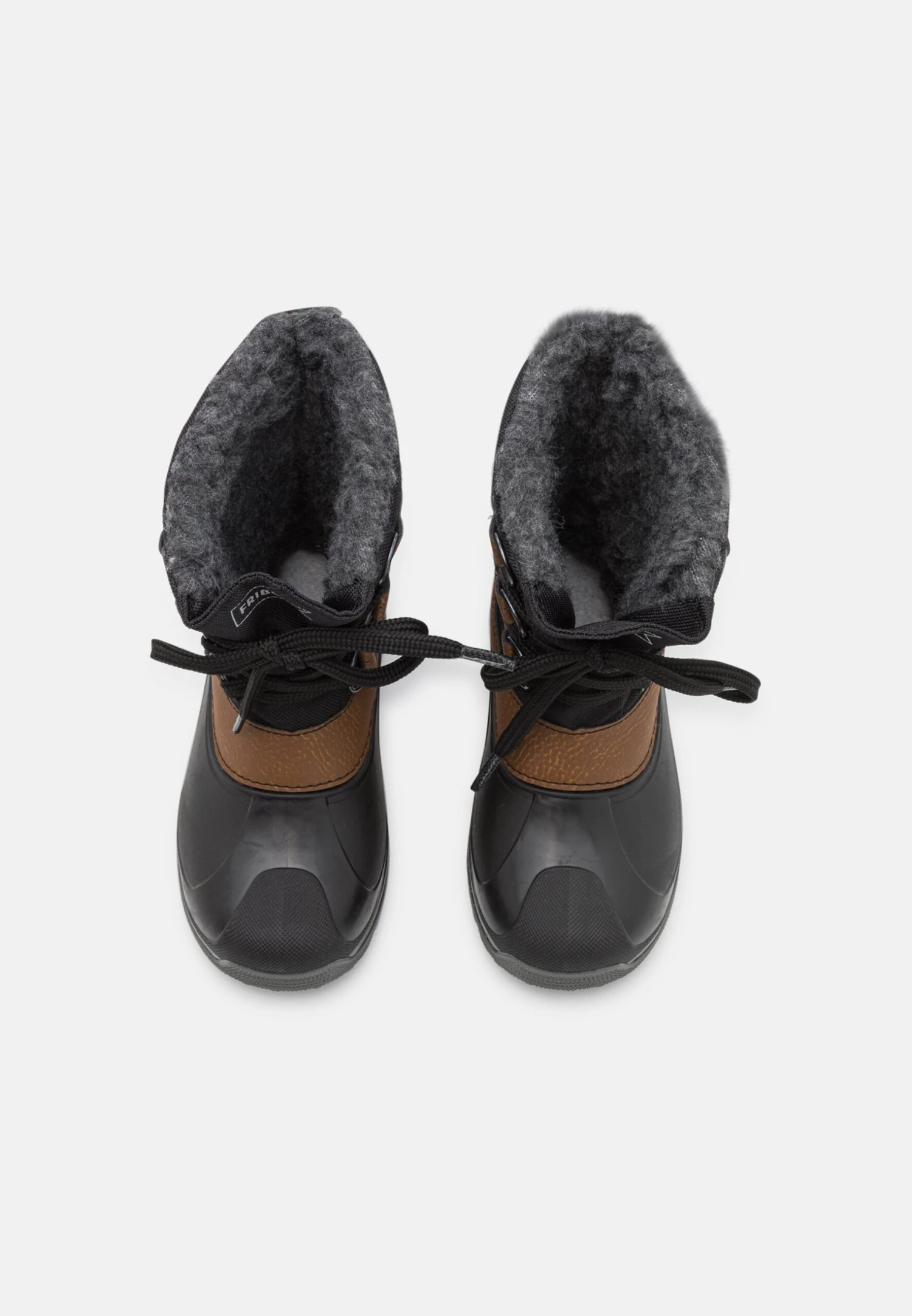 Friboo Snow Boots- Snowboots- Black/Brown - Image 3