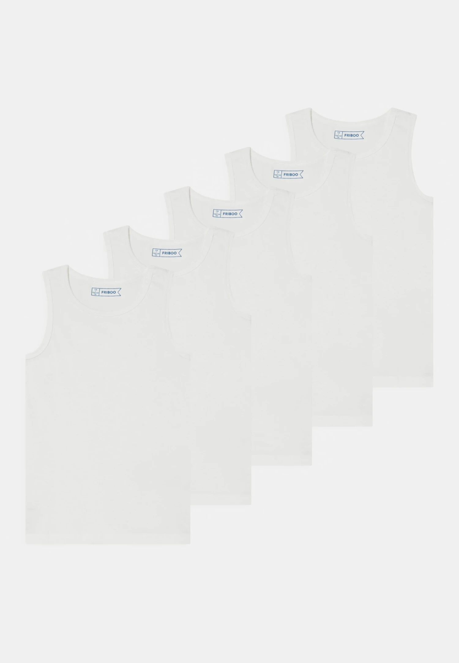 Friboo 5 Pack - Hemd - White