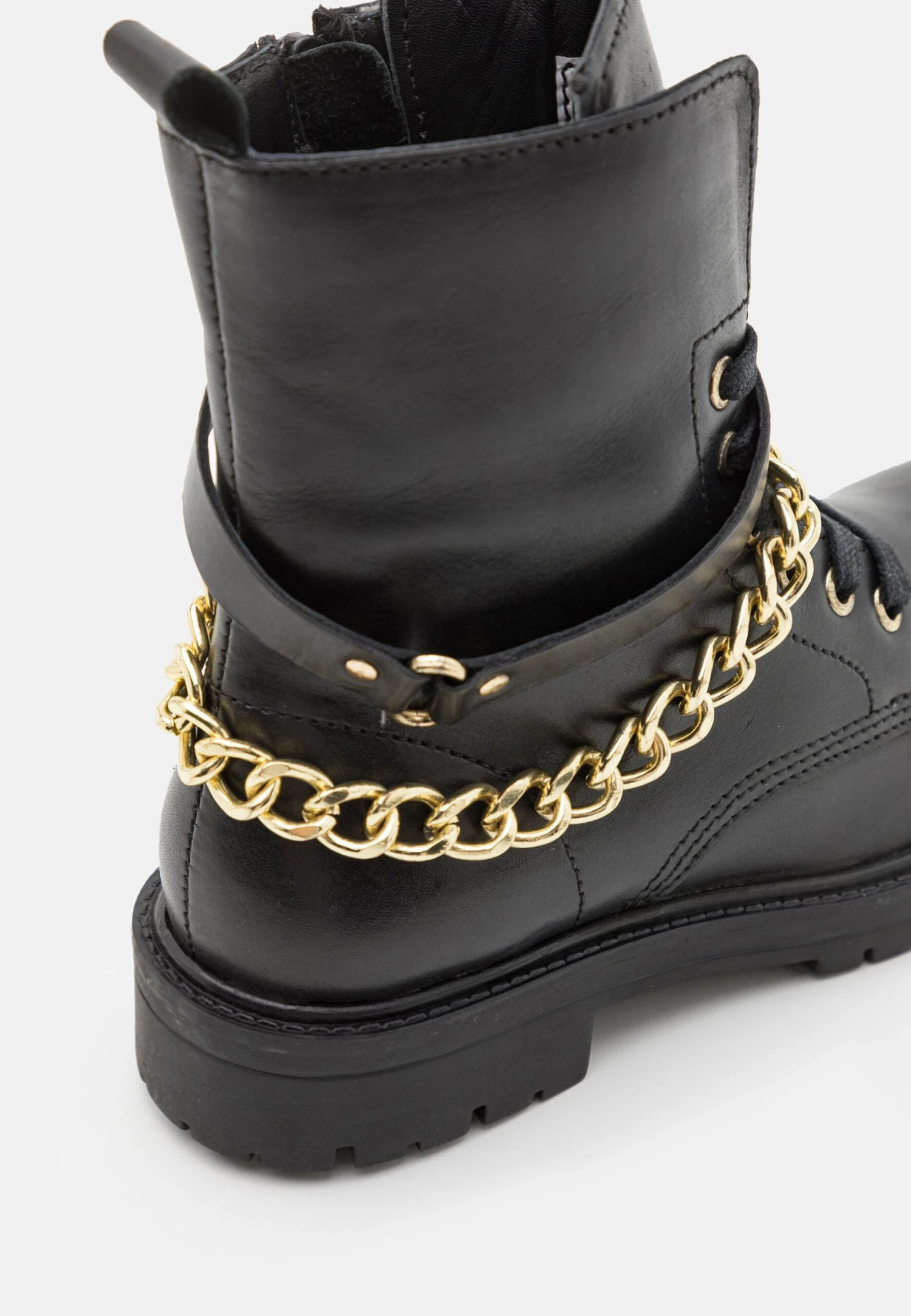 Friboo Leather Booties - Korte Laarzen - Black - Image 6