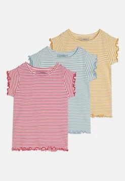 Friboo 3 Pack - T-Shirt Print - Turquoise/Yellow/Red
