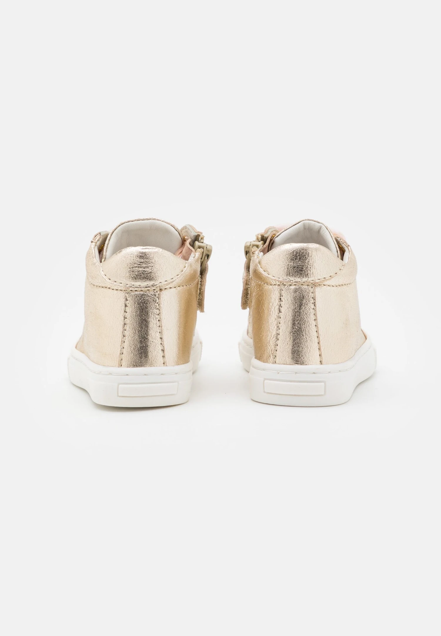 Friboo Leather - Sneakers Hoog - Gold - Image 3