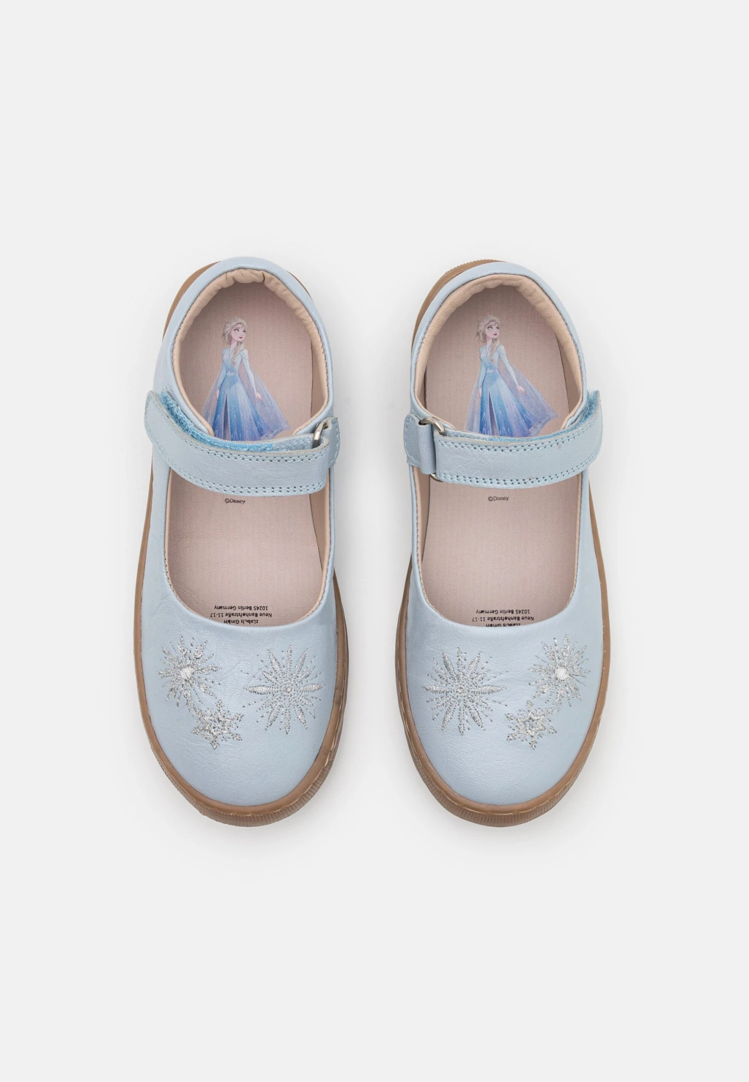 Friboo Disney Frozen Elsa Ballet Pumps - Ballerina'S Met Enkelbandjes - Light Blue - Image 4