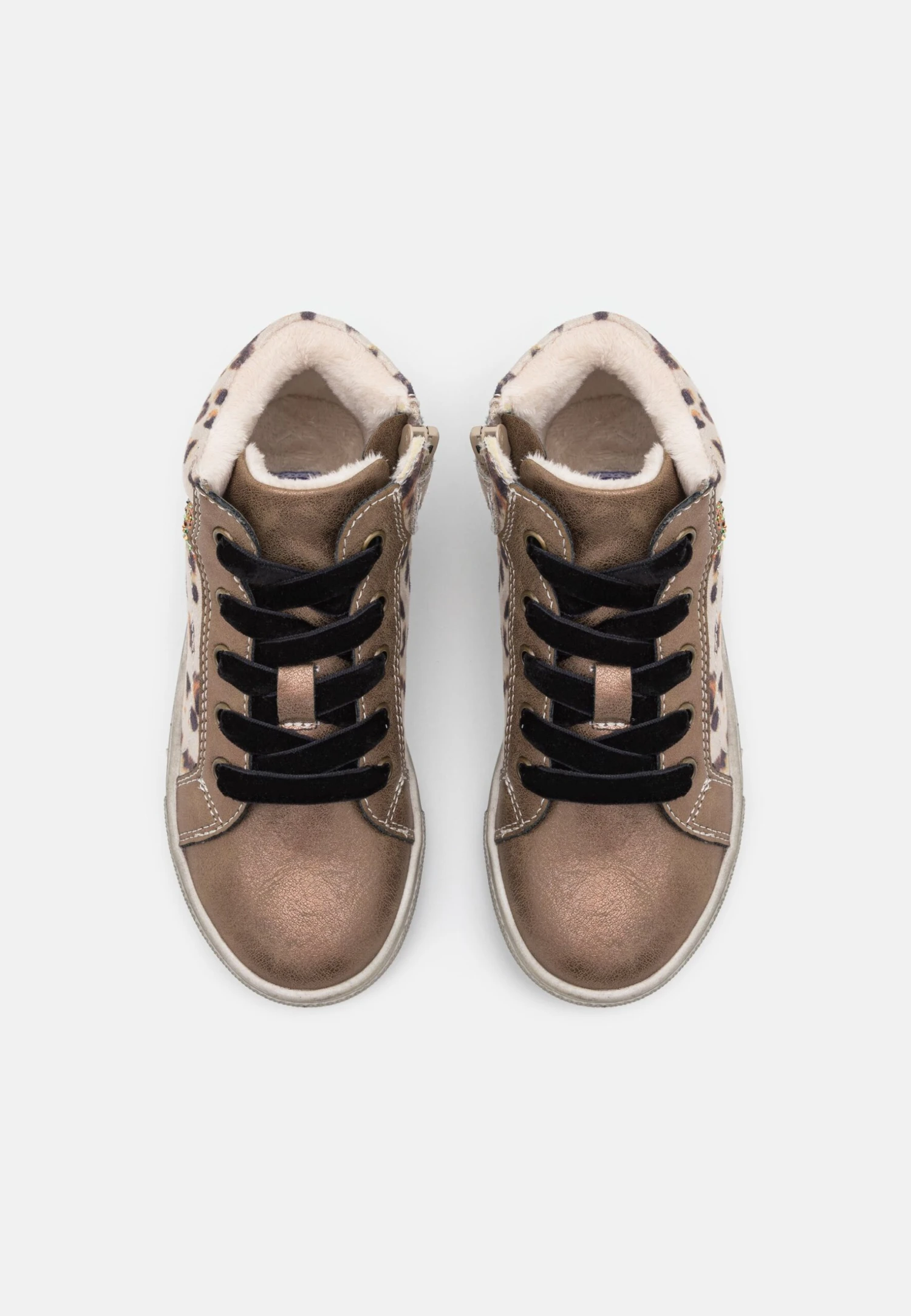 Friboo Sneakers Hoog - Bronze - Image 4