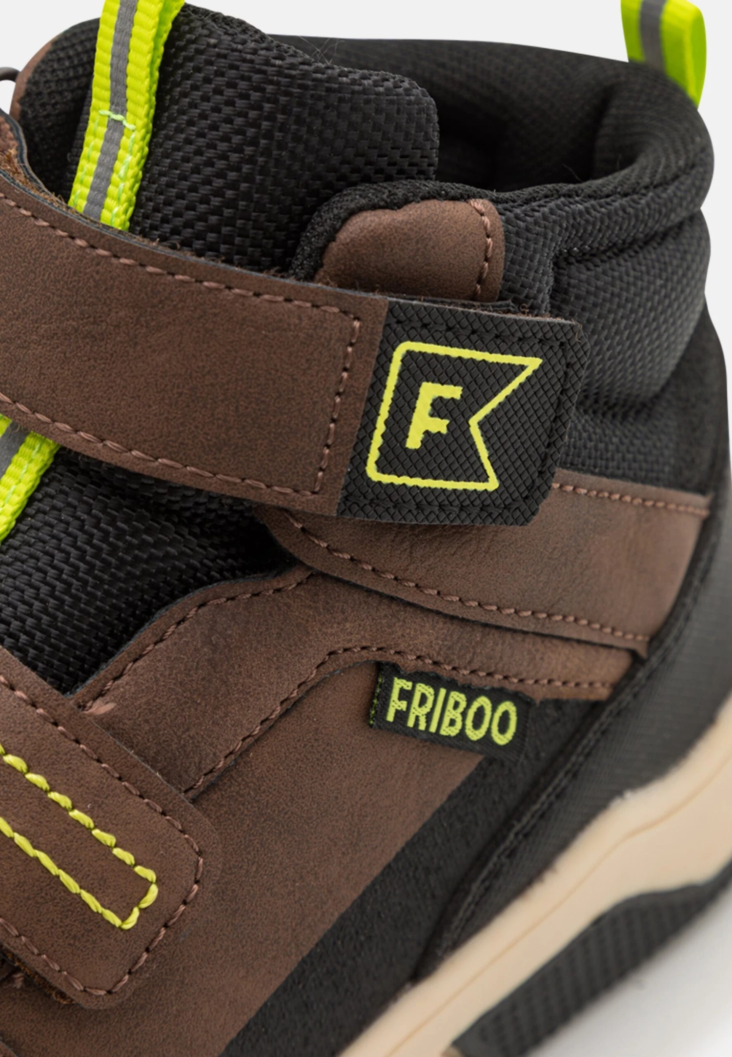 Friboo Sneakers Hoog - Brown - Image 6