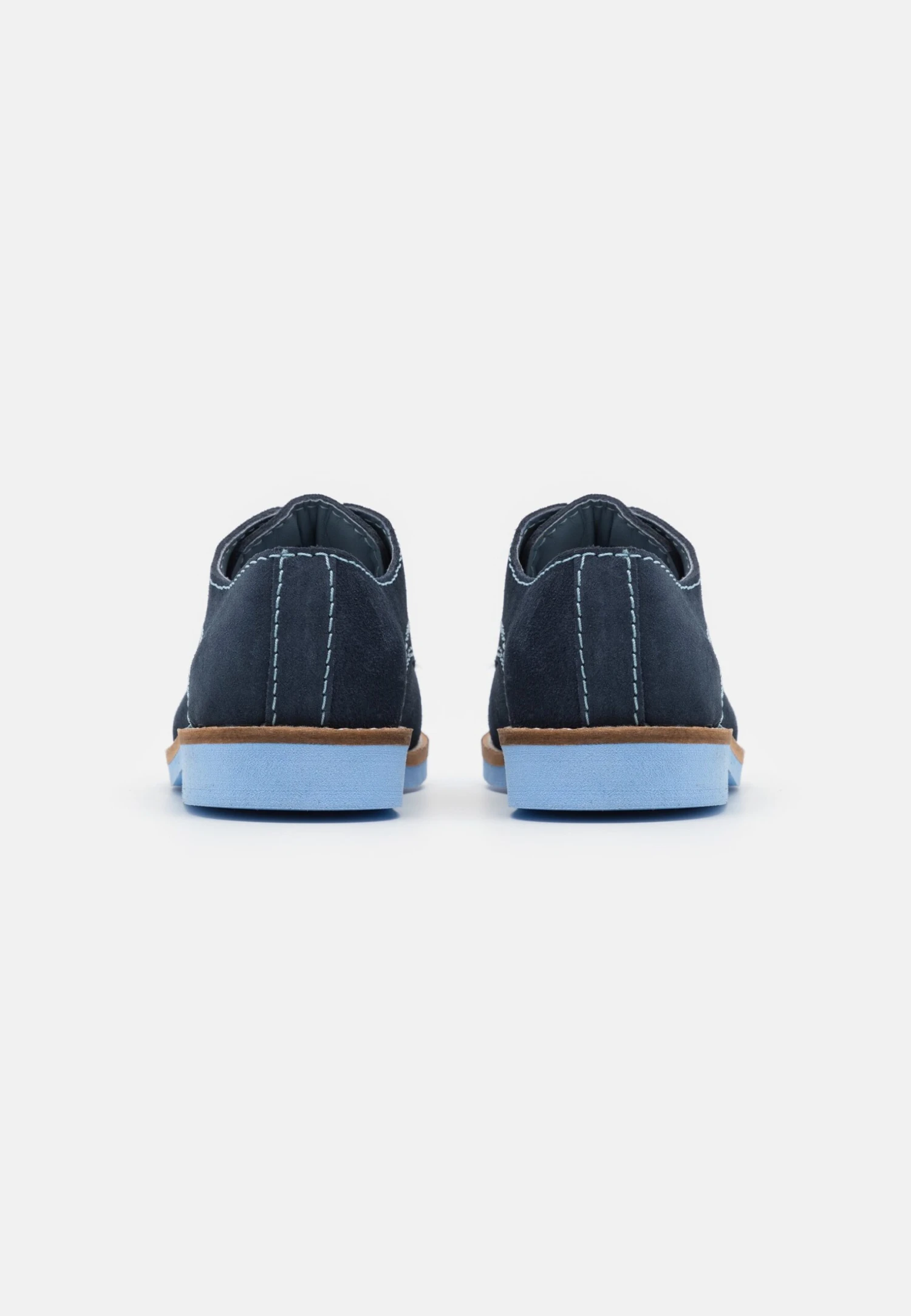 Friboo Leather - Sportieve Veterschoenen - Dark Blue - Image 3